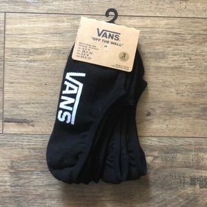 3 Pack Vans no show socks